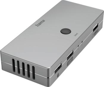 Hama  2 + 2 port prepínač KVM  HDMI USB 4096 x 2160 Pixel