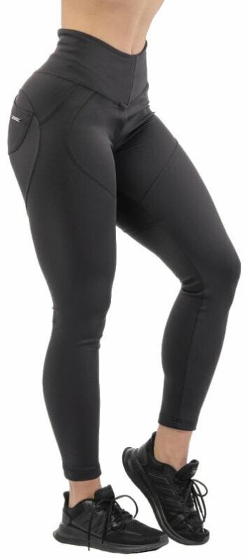 Nebbia High Waist & Lifting Effect Bubble Butt Pants Black M