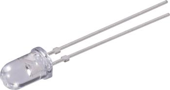 Vishay TLHB 5800 LED s vývodmi   modrá guľatý 5 mm 380 mcd 4 ° 20 mA 3.9 V