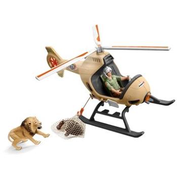 Schleich 42476 Záchranný vrtuľník pre zvieratá (4059433573601)
