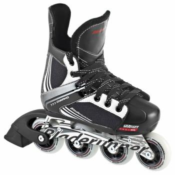 Rollerblade Dynamo Jr Kolieskové korčule JR Black/Red 39