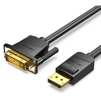 Vention DisplayPort (DP) to DVI Cable 1,5 m Black (HAFBG)