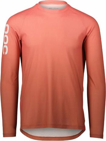 POC Essential MTB Lite LS Jersey Gradient Ammolite Coral L