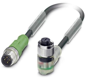 Sensor/Actuator cable SAC-4P-M12MS/0,6-PUR/M12FR-3L 1668522 Phoenix Contact