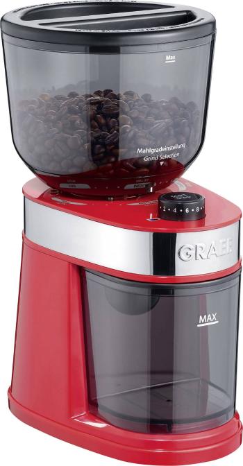 Graef CM203EU CM203EU mlynček na kávu  červená kovový mlynček