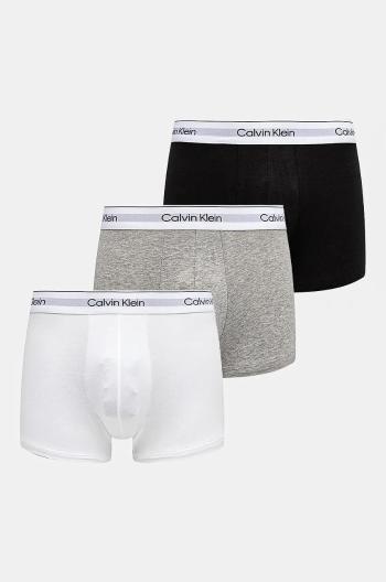 Boxerky Calvin Klein Underwear 3-pak pánske, biela farba, 000NB3963A