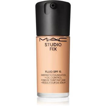 MAC Cosmetics Studio Fix Fluid SPF 15 24HR Matte Foundation + Oil Control zmatňujúci make-up SPF 15 odtieň N5 30 ml