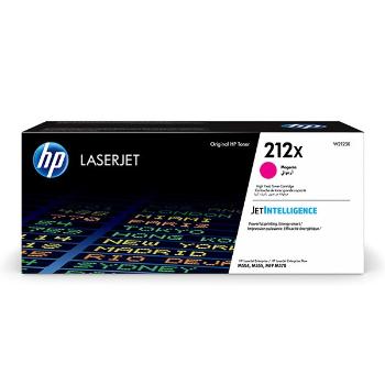 HP originál toner W2123X, magenta, 10000str., HP 212X, High Yield, HP Color LaserJet Enterprise M554dn,M555dn,M555x, O, purpurová