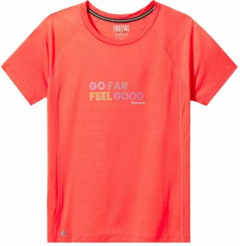 Smartwool Women's Active Ultralite Go Far Feel Good Graphic Short Sleeve Tee Carnival S