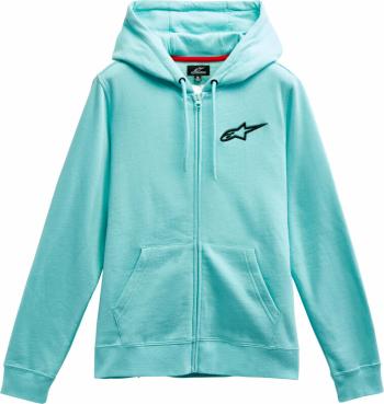 Alpinestars Women Ageless Hoodie Light Aqua/Black S Mikina