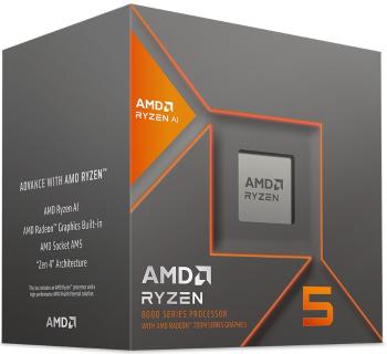 AMD cpu Ryzen 5 8600G AM5 Box (6core, 12x vlákno, 2MB, 65W, AM5, AMD Radeon 760M Graphics), chladič Wraith Stealth