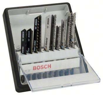 Bosch Accessories 2607010574 10-piece Robust Line jigsaw blade set Top Expert T-shank - 1 sada