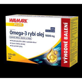 WALMARK Omega-3 rybí olej forte Ocean edition 1000 mg 120+60 kapsúl