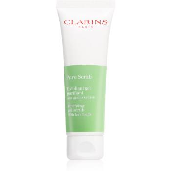 Clarins CL Cleansing Pure Scrub gélový peeling pre mastnú pleť 50 ml