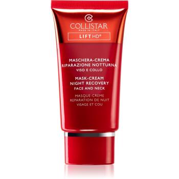 Collistar Lift HD Mask-Cream Night Recovery regeneračná nočná starostlivosť pre obnovu pevnosti pleti 75 ml