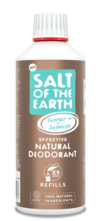 Prírodný kryštálový deodorant - zázvor + jazmín - náplň 500 ml