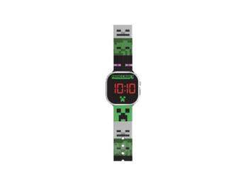 Led hodinky - Minecraft