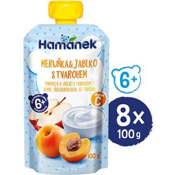 HAMÁNEK Marhuľa a tvaroh 8× 100 g (18595139797291)