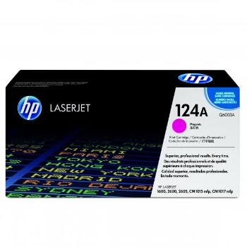 HP originál toner Q6003A, magenta, 2000str., HP 124A, HP Color LaserJet 1600, 2600n, 2605, O