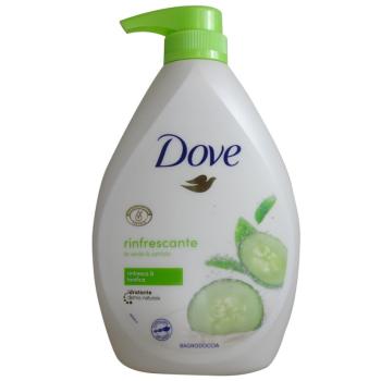 DOVE SHOWER GEL PUMP 720 ML GO FRESH CUCUMBER&GREEN TEA