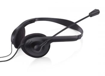 SANDBERG PC SLUCHADLA SAVER LARGE USB HEADSET S MIKROFONOM, CIERNE