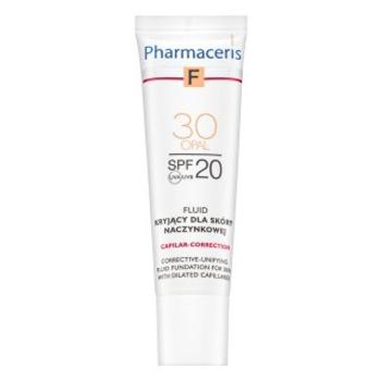 Pharmaceris F Capilar-Correction Fluid SPF20 Opal skrášľujúci fluid pre zjednotenú a rozjasnenú pleť 30 ml