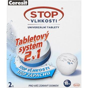 CERESIT Stop Vlhkosti Micro 2 v 1 náhradné tablety 2× 300 g (5997272385186)