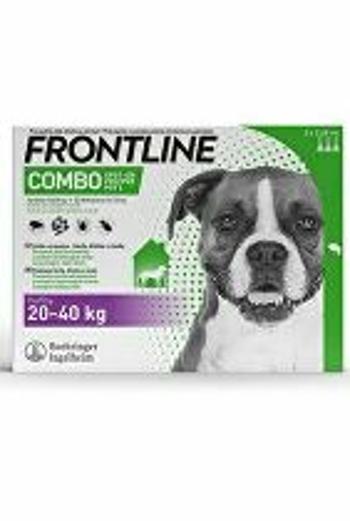 FRONTLINE COMBO spot-on pre psov L (20-40kg)-3x2,68ml VÝPREDAJ