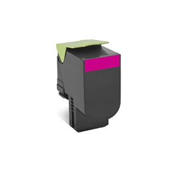 Lexmark 80C2SM0 purpurový (magenta) kompatibilný toner