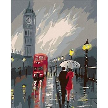 Maľovanie podľa čísel – Big Ben v daždi (HRAmal01065nad)
