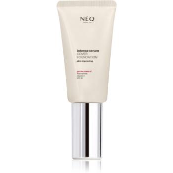 NEO MAKE UP Intense Serum Cover Foundation make-up pre prirodzený vzhľad SPF 30 odtieň 00 Alabaster 30 ml