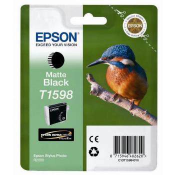 EPSON T1598 (C13T15984010) - originálna cartridge, matne čierna, 17ml