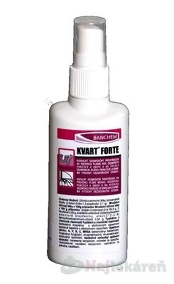 Kvart Forte Spray dezinfekcia nôh a obuvi 150 ml