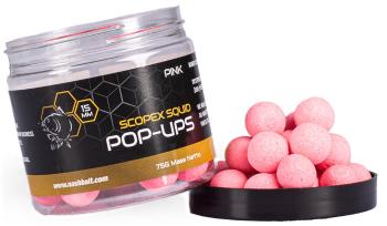 Nash plávajúce boilie pop ups scopex squid pink 75 g - 15 mm