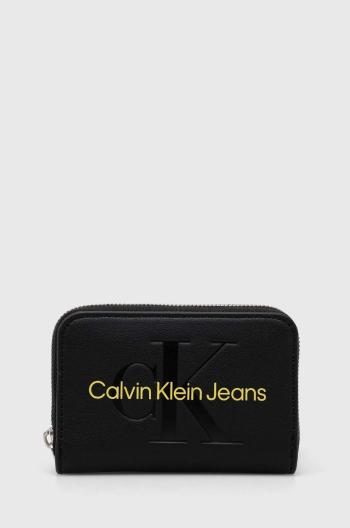 Peňaženka Calvin Klein Jeans dámsky, biela farba