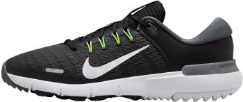 Nike Free Unisex Black/White/Iron Grey/Volt 46 Pánske golfové topánky