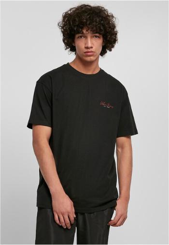 Urban Classics Small Scribt Logo Tee black - L