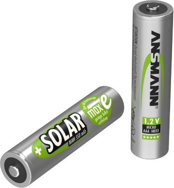 Ansmann HR03 Solar maxE mikrotužkový akumulátor typu AAA  Ni-MH 550 mAh 1.2 V 2 ks