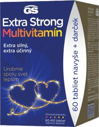 GS Extra Strong Multivitamín - darčekové balenie 120 tabliet