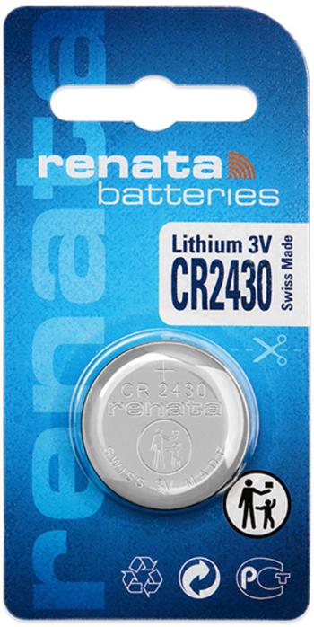 Renata CR2430 gombíková batéria  CR 2430 lítiová 285 mAh 3 V 1 ks