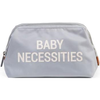 Childhome Baby Necessities Toiletry Bag toaletná taška Grey Off White