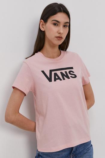 Tričko Vans dámske, ružová farba