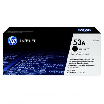 HP originál toner Q7553A, black, 3000str., HP 53A, HP LaserJet P2010, P2015, O