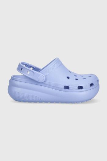 Šlapky Crocs CLASSIC CROCS CUTIE fialová farba