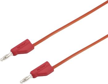 VOLTCRAFT MSB-300 merací kábel [lamelový zástrčka 4 mm - lamelový zástrčka 4 mm] 0.50 m červená 1 ks