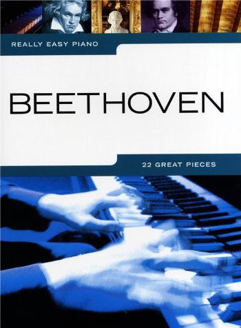 Music Sales Really Easy Piano: Beethoven Noty