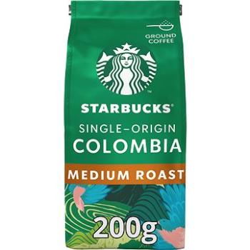 Starbucks Single-Origin Colombia, mletá jednodruhová káva, 200 g (12525815)