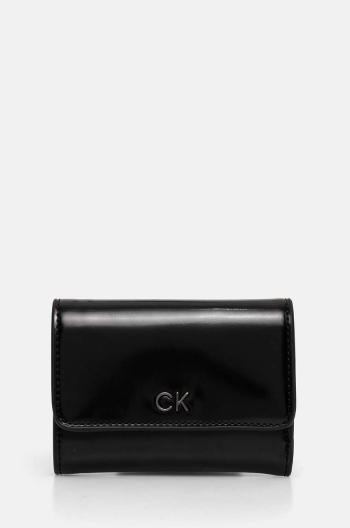 Peňaženka Calvin Klein dámska, čierna farba, K60K612425