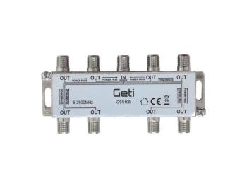 Anténny rozbočovač GETI GSS108 8 výstupů