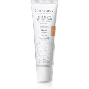 Avène Couvrance tekutý krycí makeup SPF 20 odtieň 2.0 Natural 30 ml